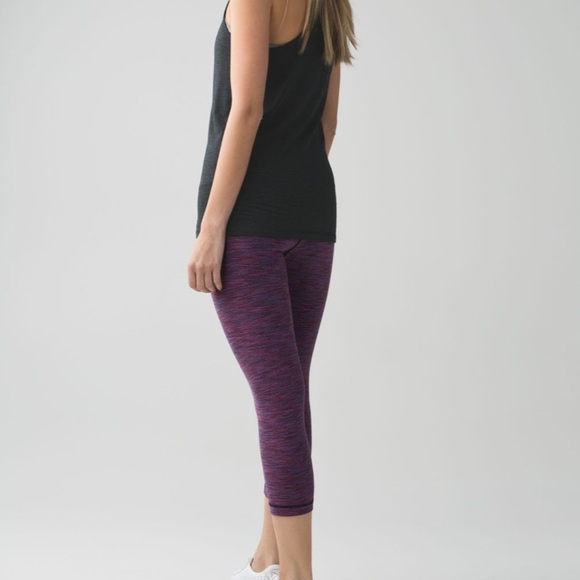 Lululemon Wunder Under Crop II (Roll Down) - Picture 8 of 11